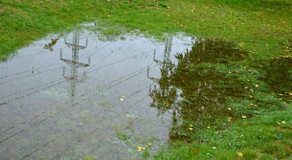 Flooded Yard Drainage Installation in Englewood