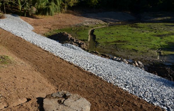 Landscape Swales Installation in Englewood