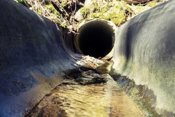 Drainage Swale Installation in Englewood