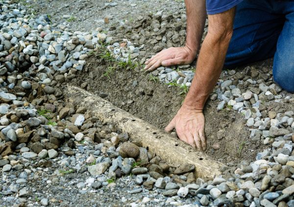 French Ditch Installation in Englewood